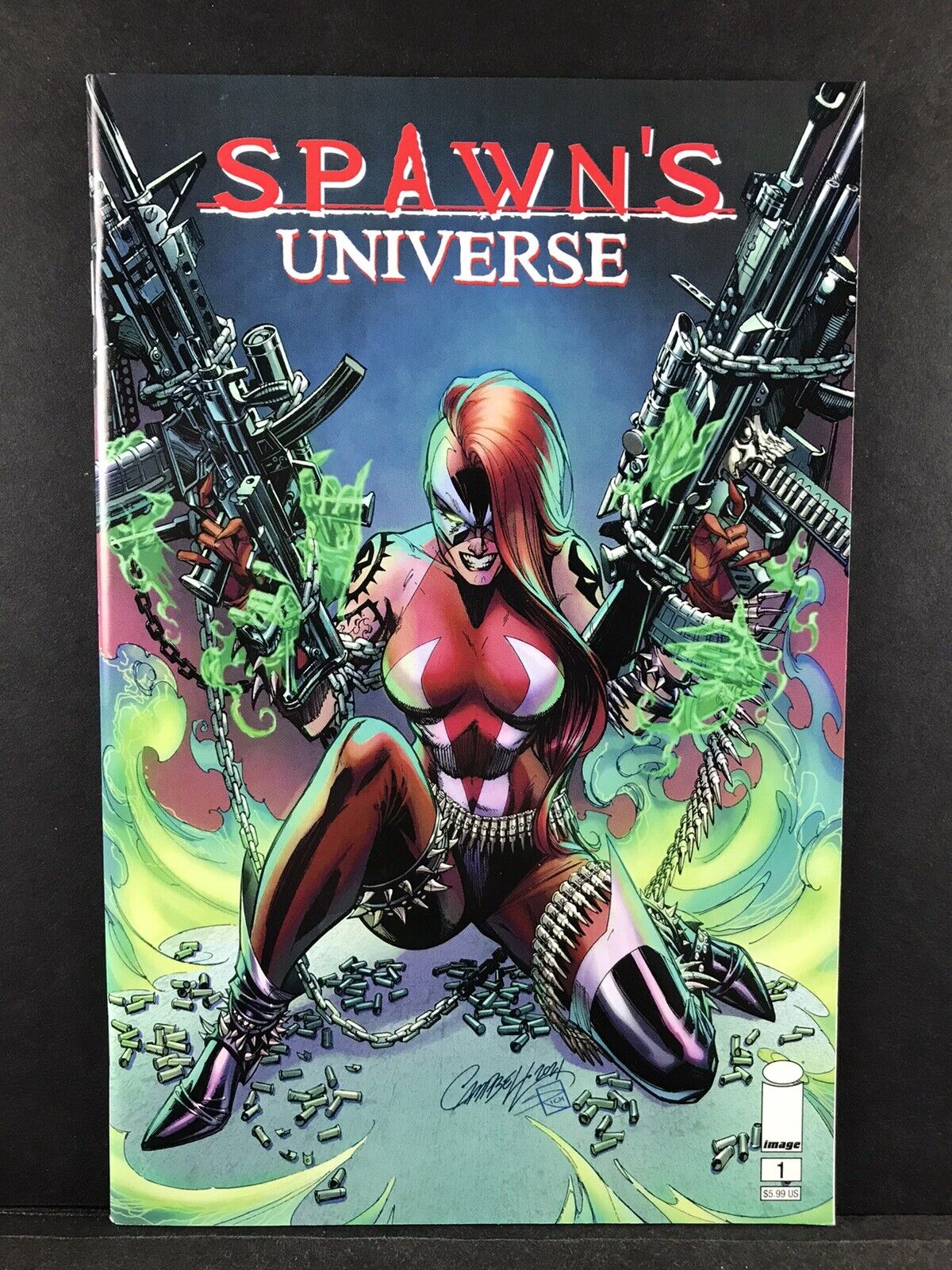 Spawn Universe 1 Image Comics 2020 J Scott Campbell Cover NM