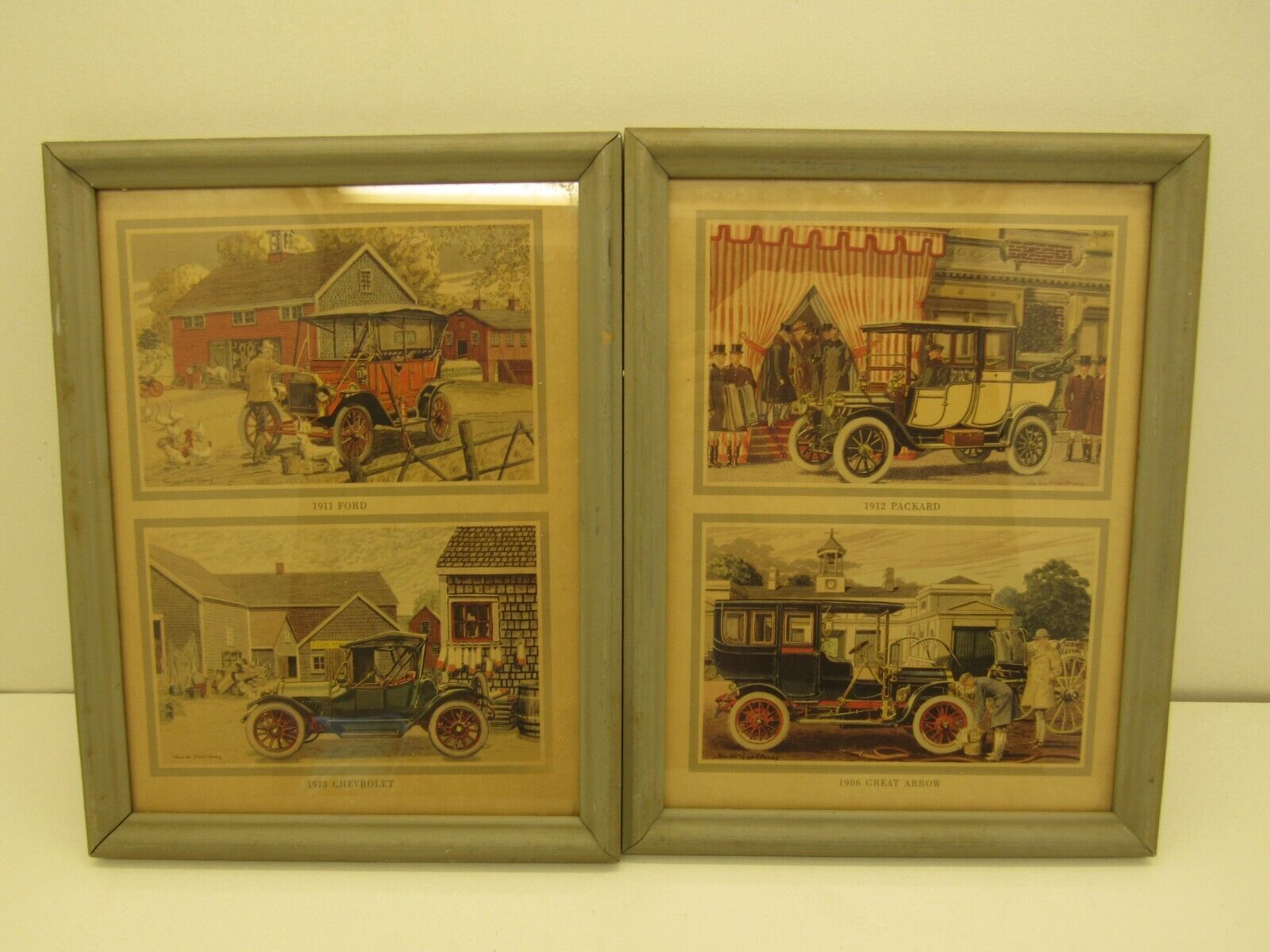 1912 Packward / 1906 Great Arrow/ 1911 Ford/ 1913 Chevrolet Vehicle Pictures