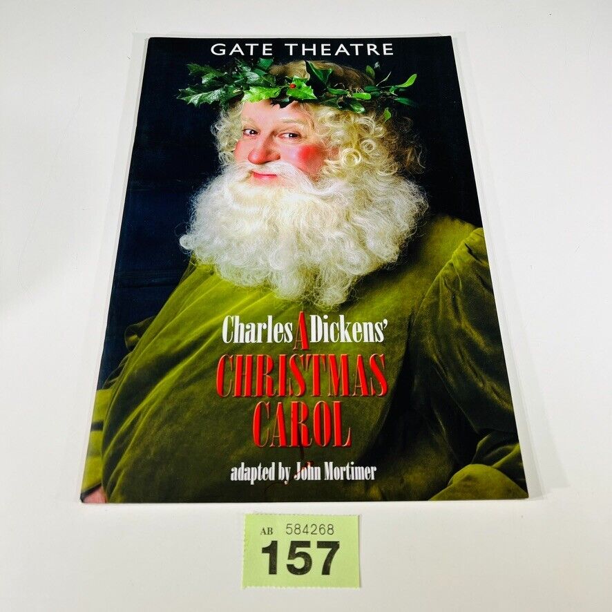 Christmas Carol - Gate Theatre Programme - 2009 - RARE & CAST SIGNED