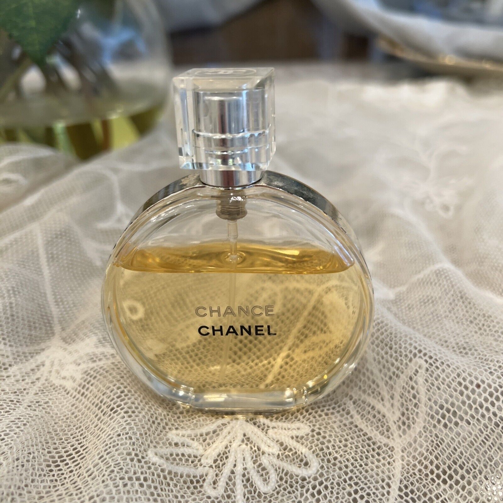 VTG Chance Chanel By CHANEL Perfume Women 1.7 oz 50 ml Eau De Toilette Spray 75%