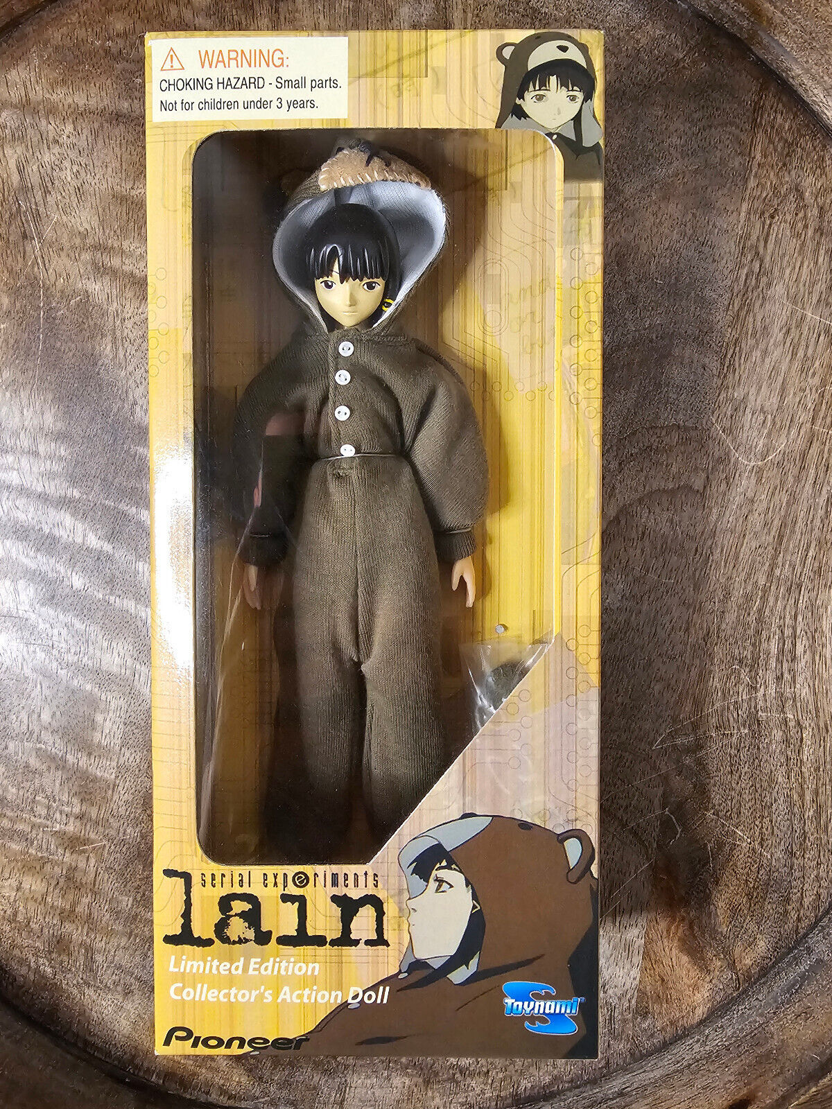 Serial Experiments Lain Limited Edition Collector\'s Action Doll Teddy Bear