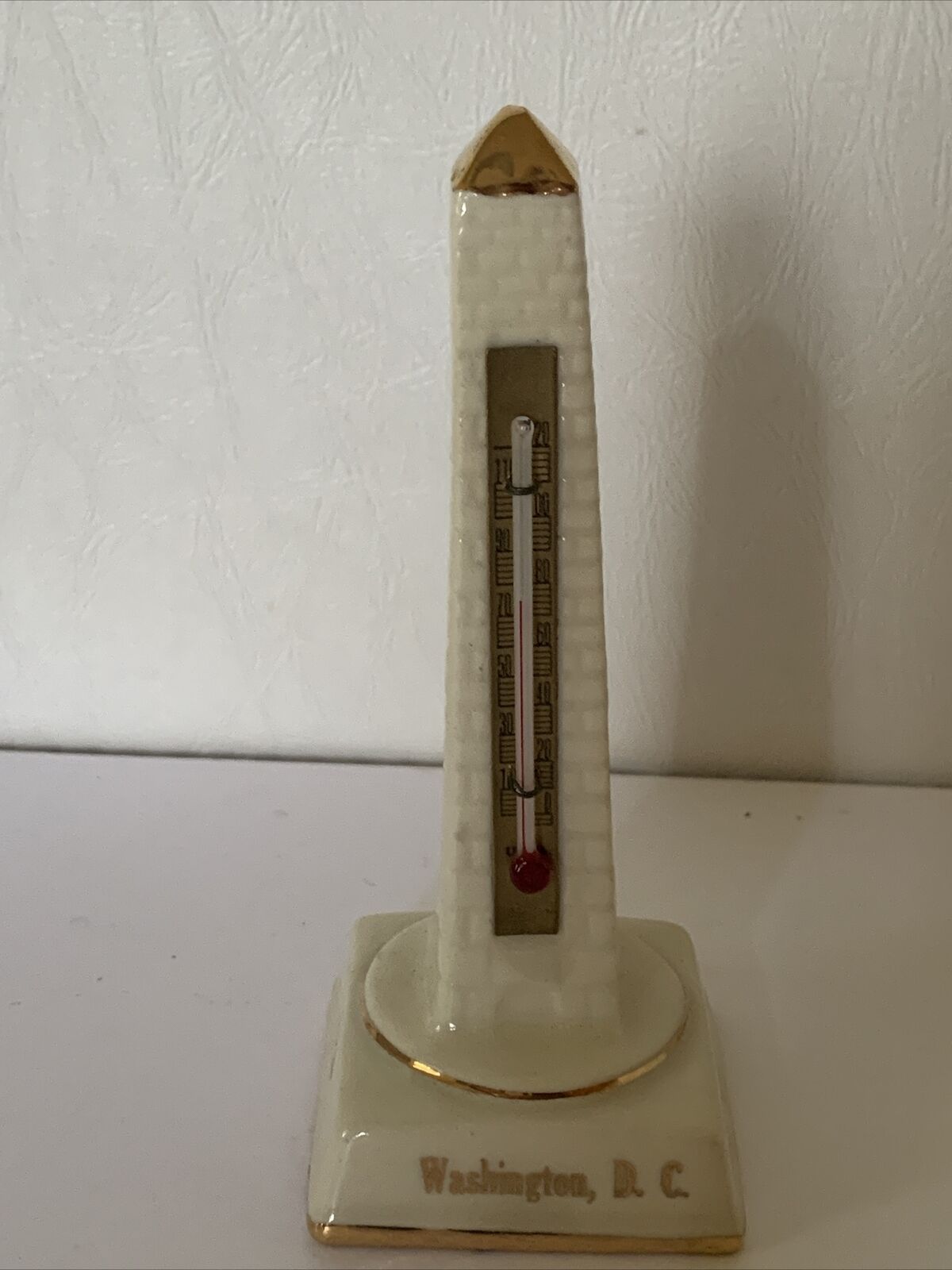 Vintage Capsco Company Washington DC Souvenir Thermometer 