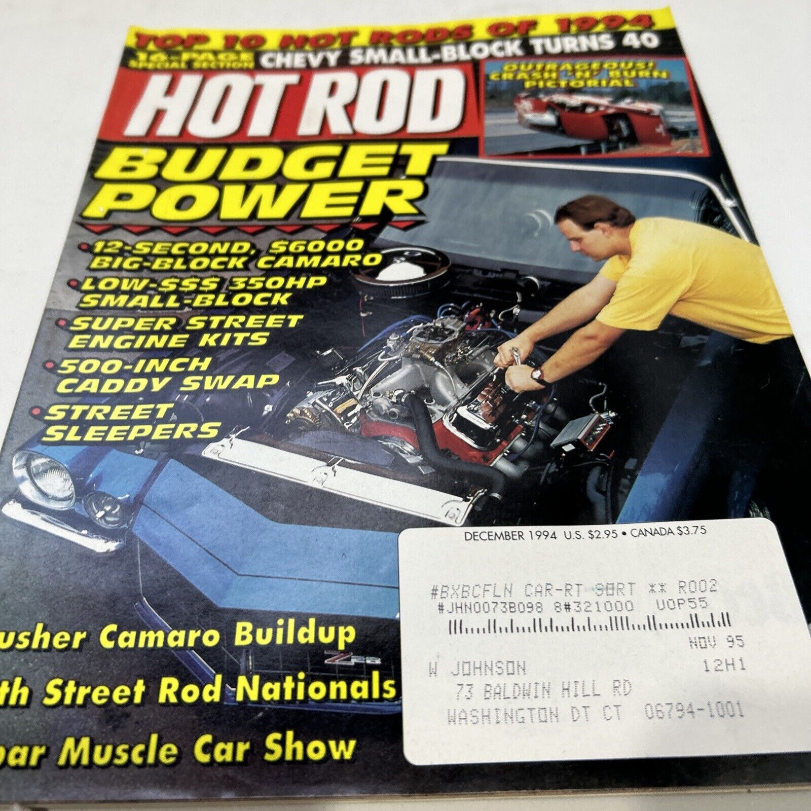 VTG Hot Rod Magazine December 1994