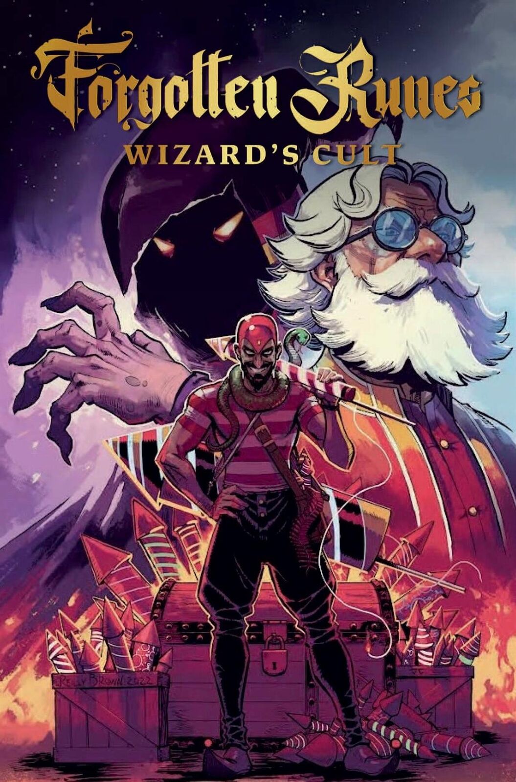 Forgotten Runes Wizards Cult #1 (of 10) Cvr A Brown Titan Comics Comic Book
