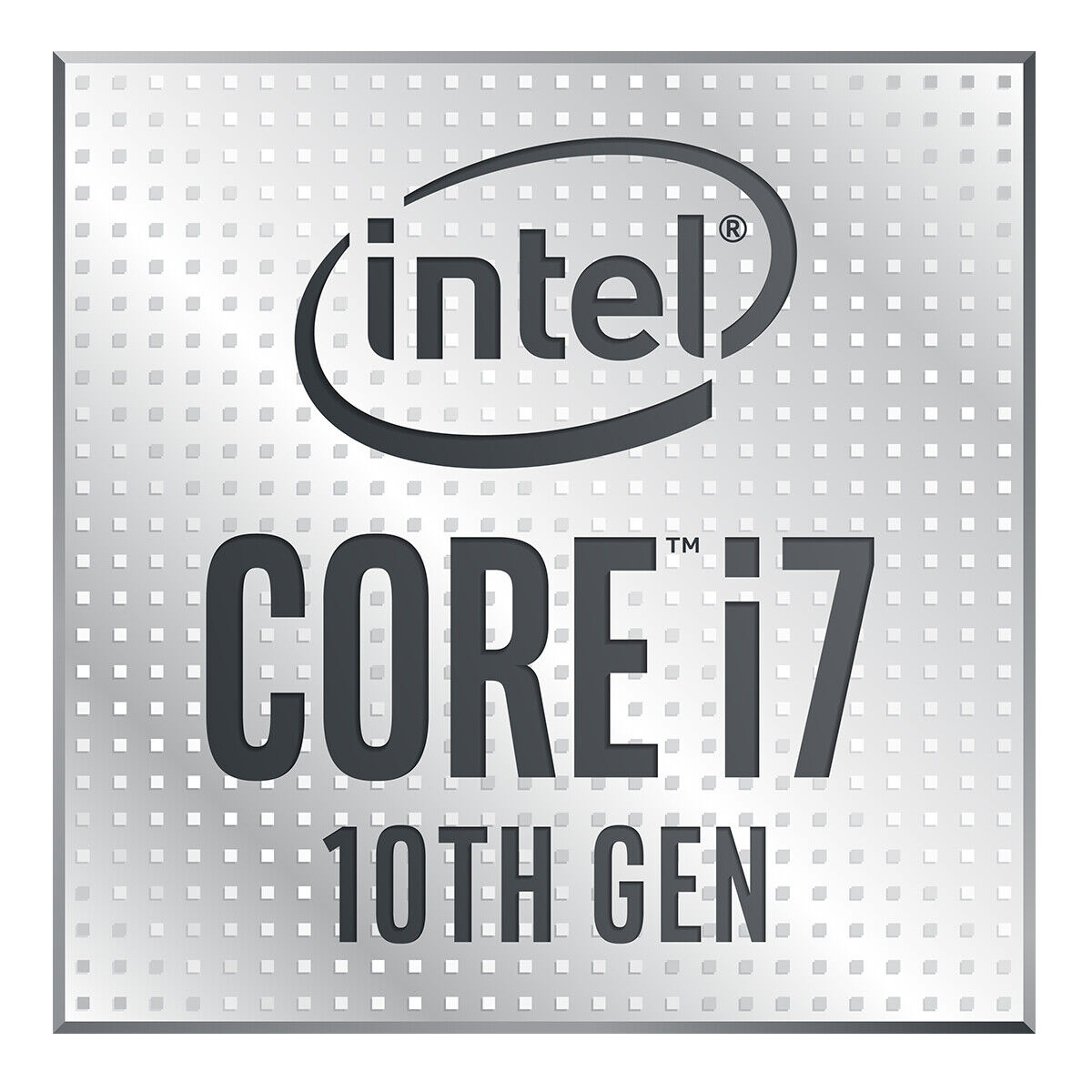 50PCS  Intel Core i7 10th Gen Sticker Case Badge Genuine USA Lot Wholesale OEM 