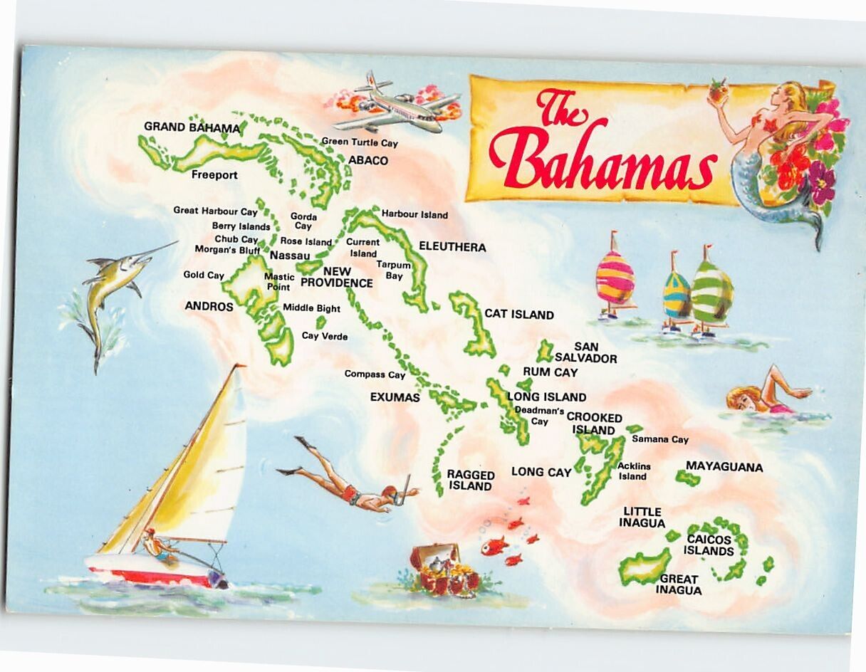 Postcard The Bahamas