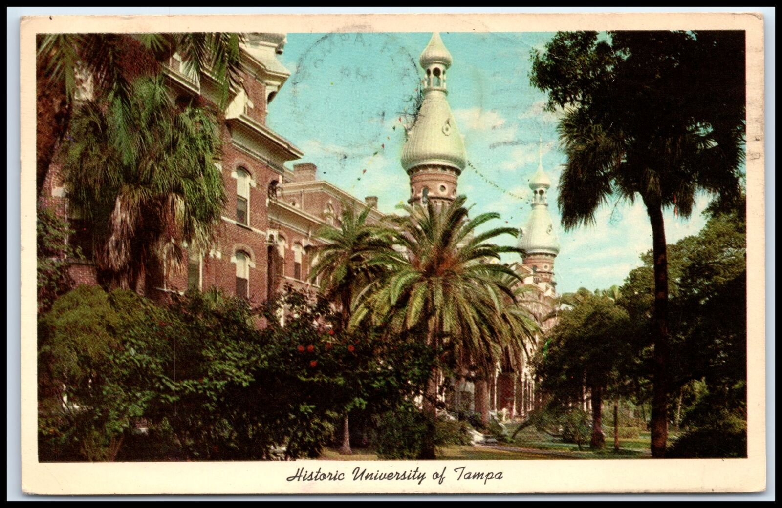 Postcard Historic University Of Tampa Tampa FL G40