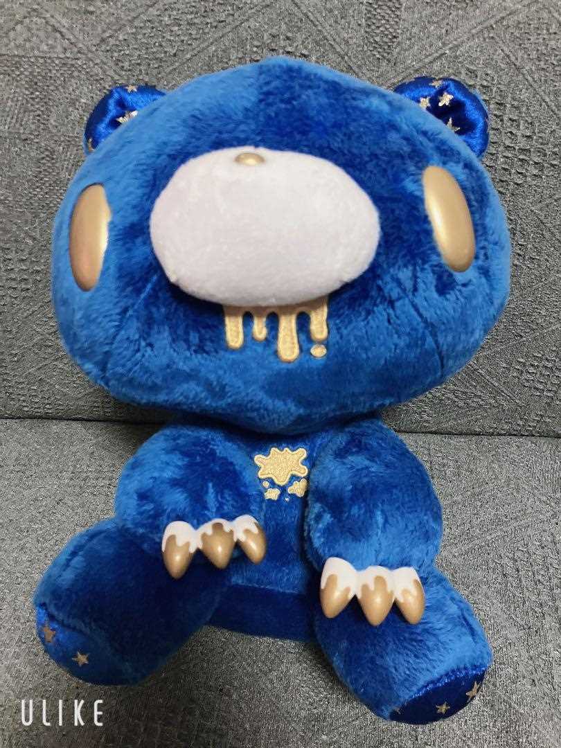 Chax GP Gloomy Bear Plush starry edition Blue #528 TAITO from Japan F/S w/T