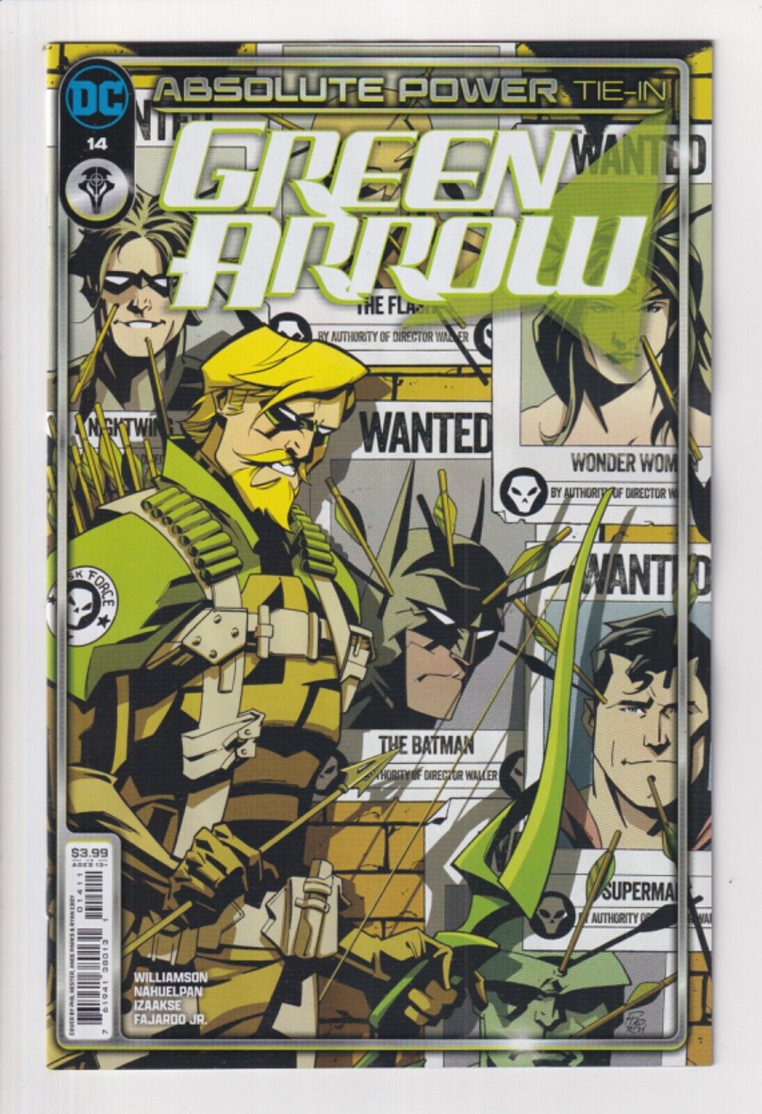 GREEN ARROW #14 NM 2024 DC Comics A-Z single