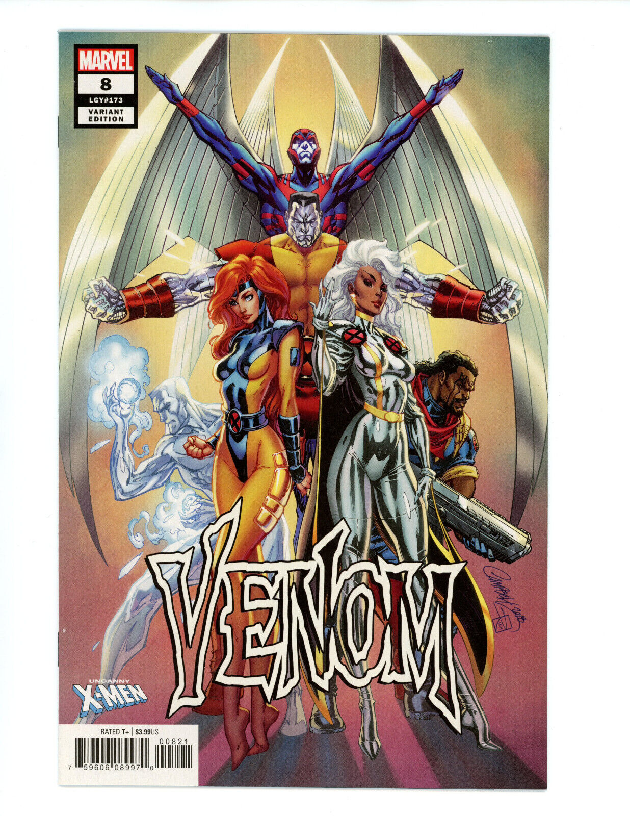 Venom #8 - J. Scott Campbell Uncanny X-Men Variant - 2018 Marvel
