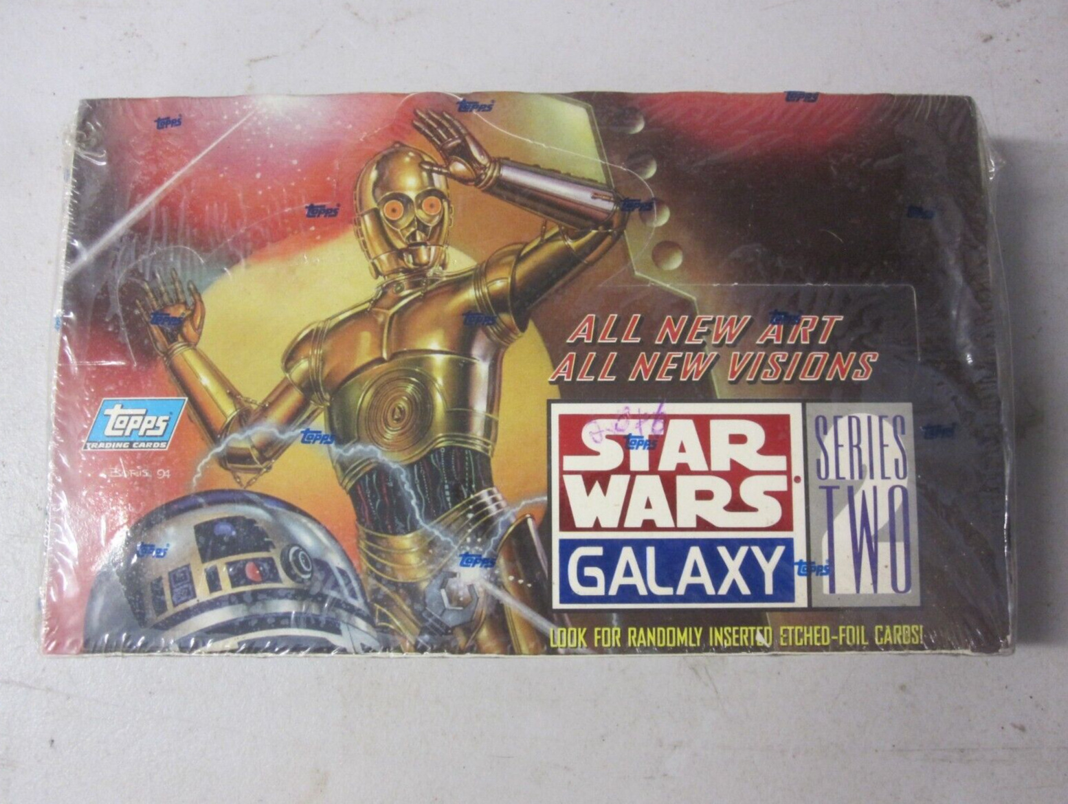 1994 Topps Star Wars Galaxy Series 2 Trading Card Box 36 Pack - Sealed