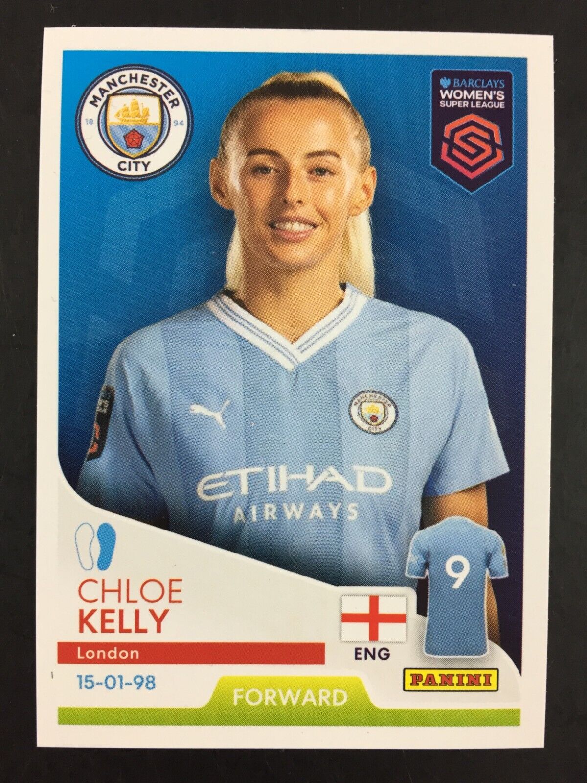 Chloe Kelly Sticker Panini Barclays Women\'s Super League 2023 2024 (24) #211