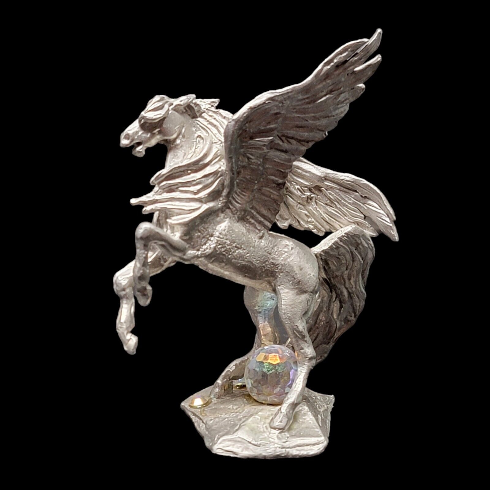 Gallo Pewter Fantasy Mobil Gas Flying Pegasus Miniature Figurine LOTR GOT RPG