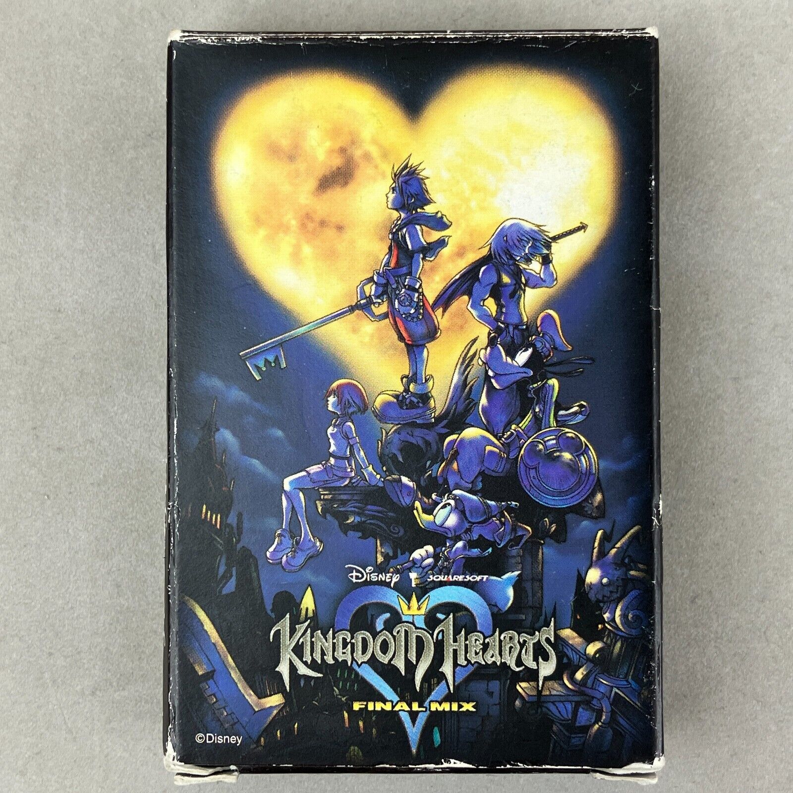 Square Enix Kingdom Hearts Final Mix Promo Bonus Playing Cards Deck Played