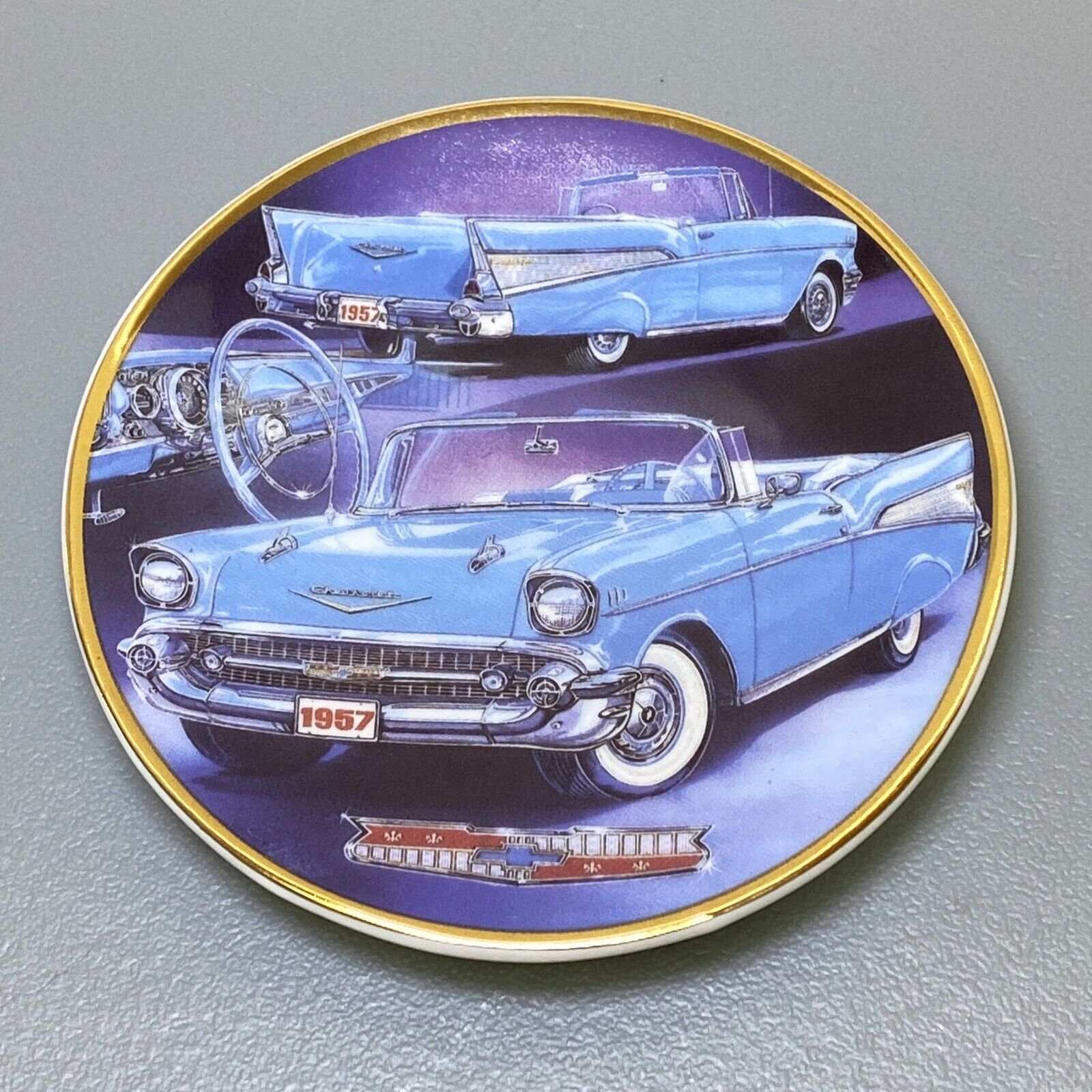 Enesco The Classics Collection 1957 Chevrolet Bel Air Small Plate Gift Saucer