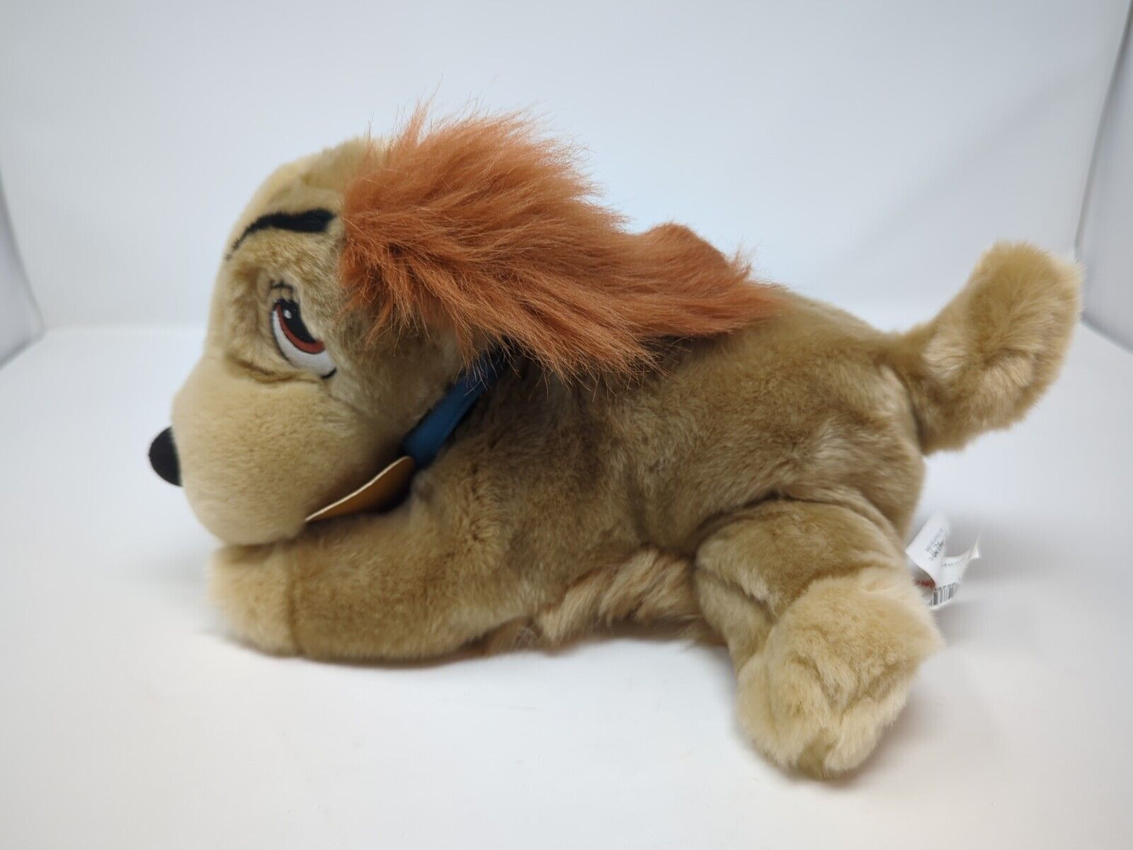 Lady and The Tramp Dog Disney Store Floppy Brown Furry Fuzzy 12\