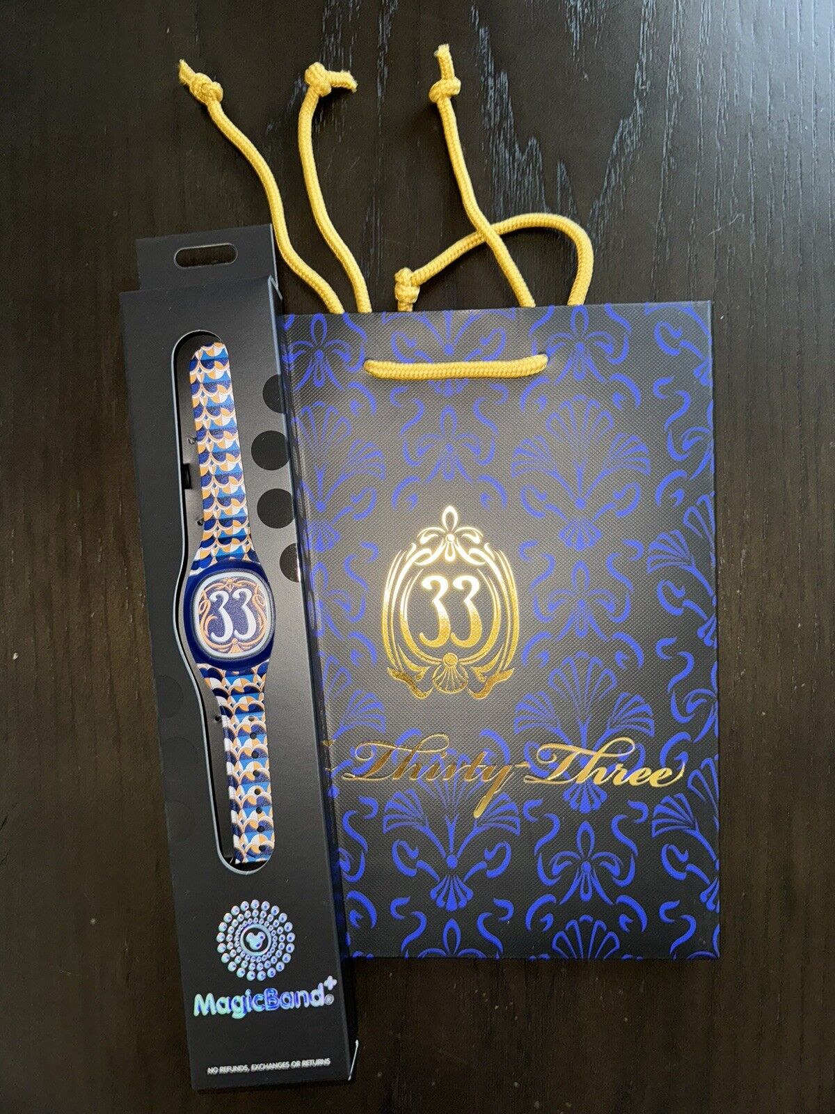 Disneyland CLUB 33 Magic Band+ (New Alfred Collection) Limited Edition
