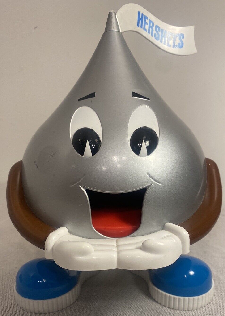 Vintage 1995 Hershey\'s Kiss Toy Candy Rotating Chocolate Kiss Dispenser Hershey