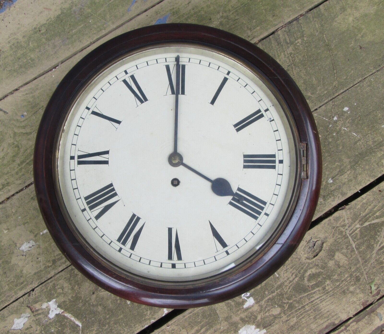 Antique Gallery / Schoolhouse Fusee Clock - 15\