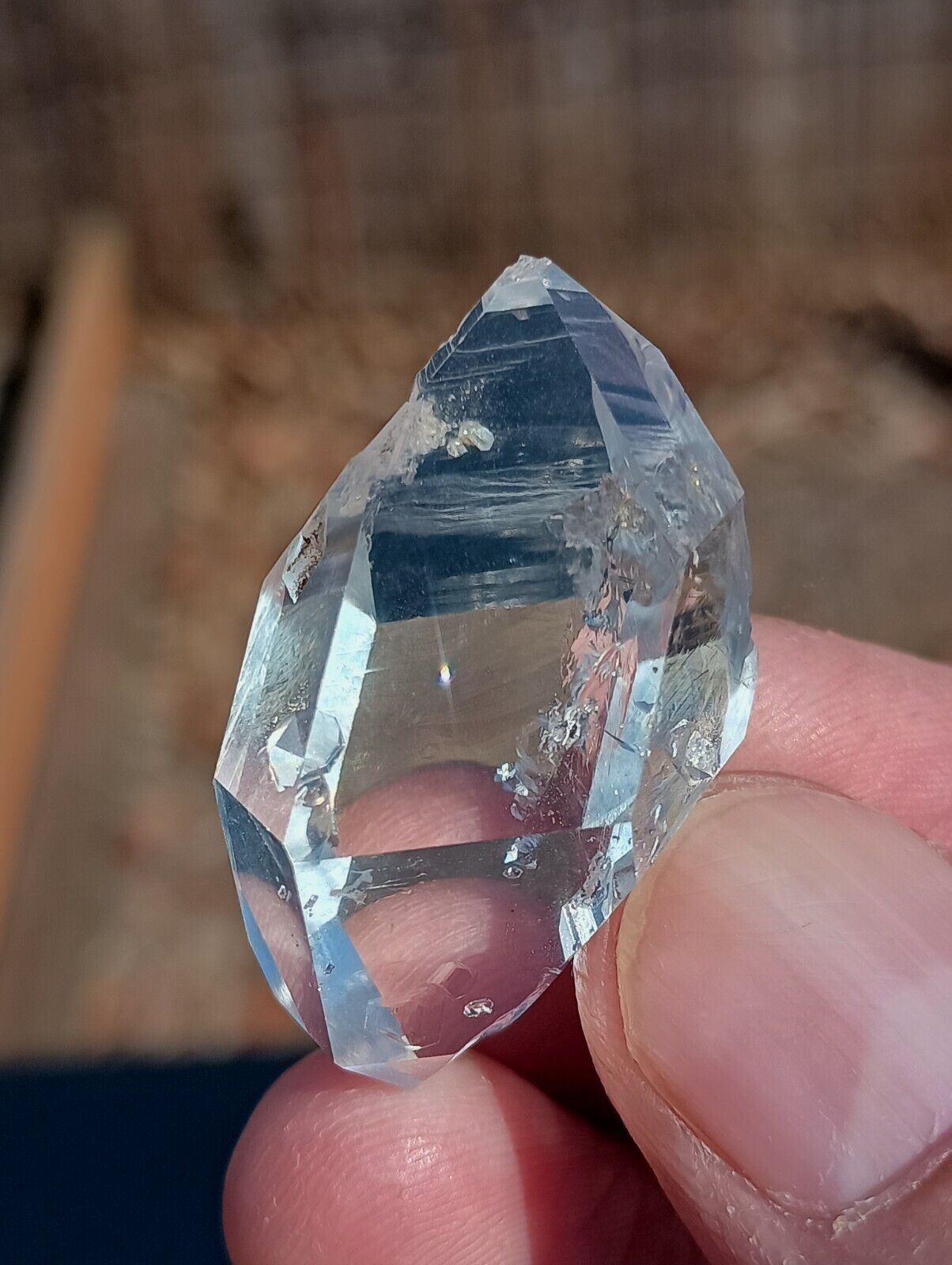 Genuine 14g 💦 Clear DT Herkimer 💎 NY 