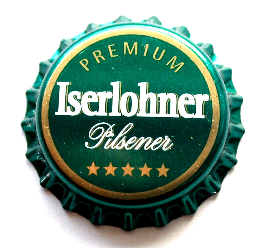 Germany Iserlohner Pilsener Premium - Beer Bottle Cap Kronkorken Tapon Chapas