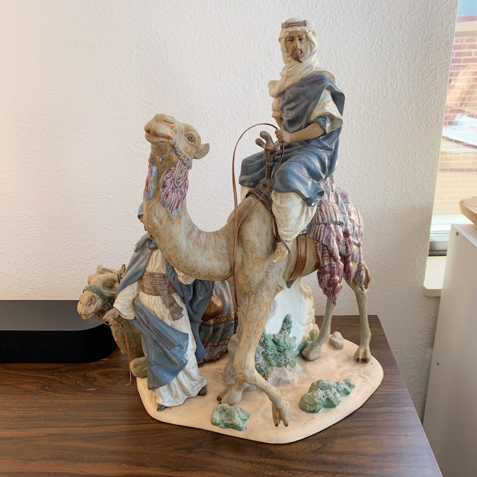 Lladro Desert People Camels 3555 1983 #743 Ceramic Figurine Statue Art 21