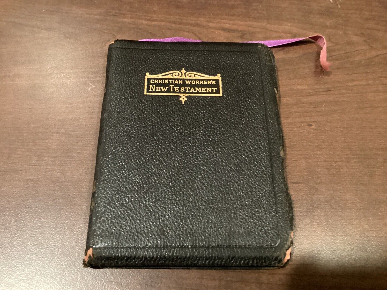 Christian Worker\'s New Testament Edited by Lawson Gilchrist J. 1945 Pocket Bible