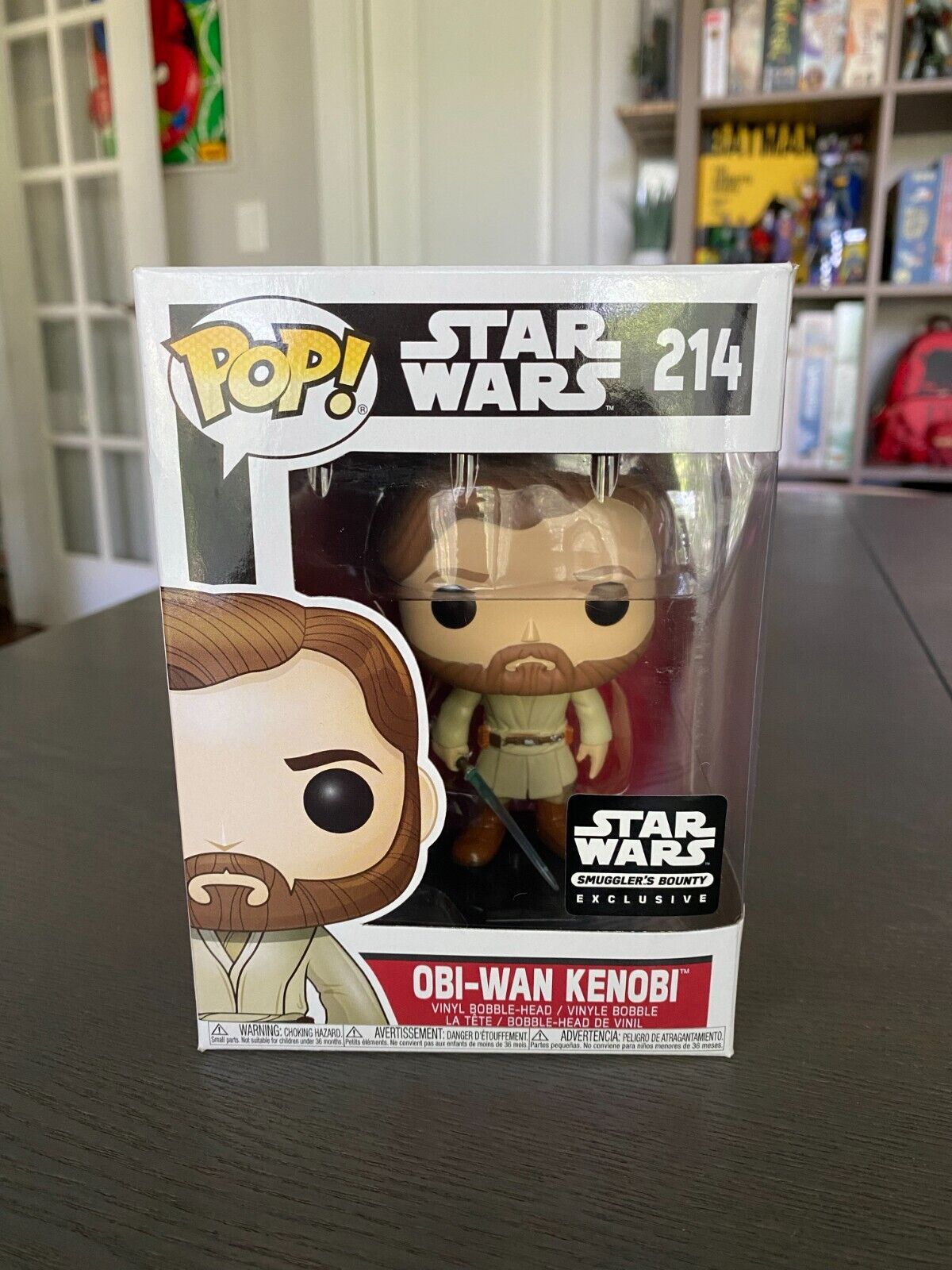 Funko Pop Star Wars Obi-Wan Kenobi #214 Smuggler\'s Bounty Exclusive NIB