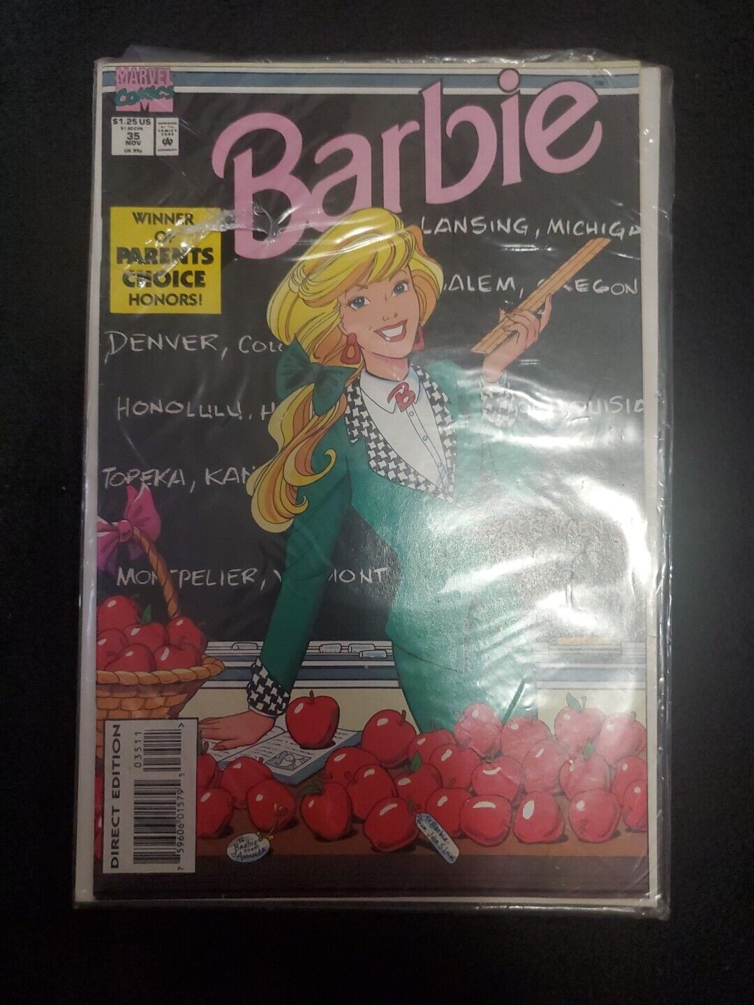 BARBIE #35 (Marvel Comics 1991) Direct Edition Combined Shipping