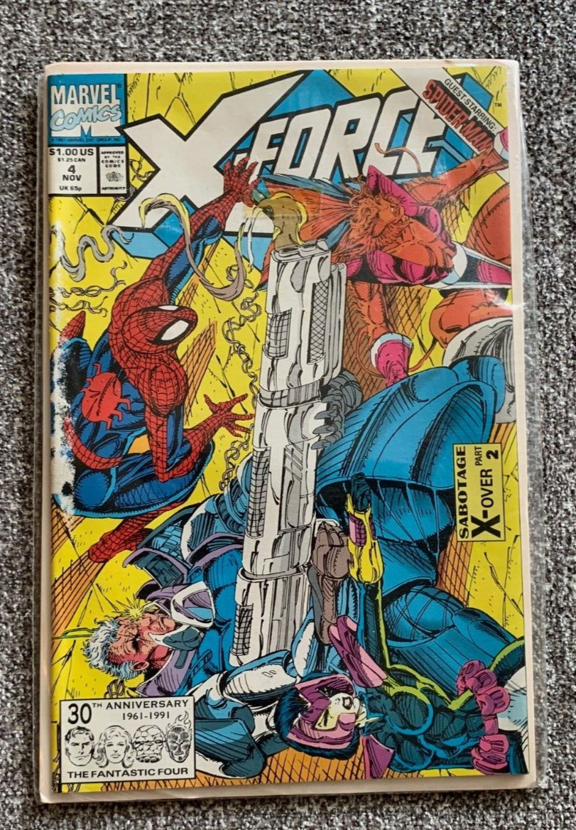 Marvel Comics X-Force Spiderman Issue #4