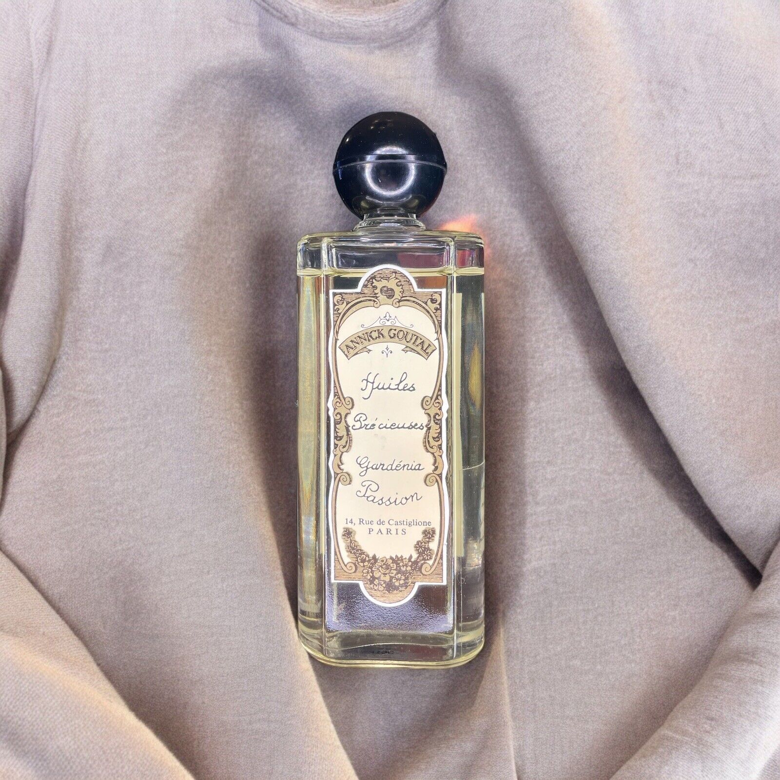 Vintage Annick Goutal Precieuses Gardenia Passion Perfumed Body Oil 125 mL
