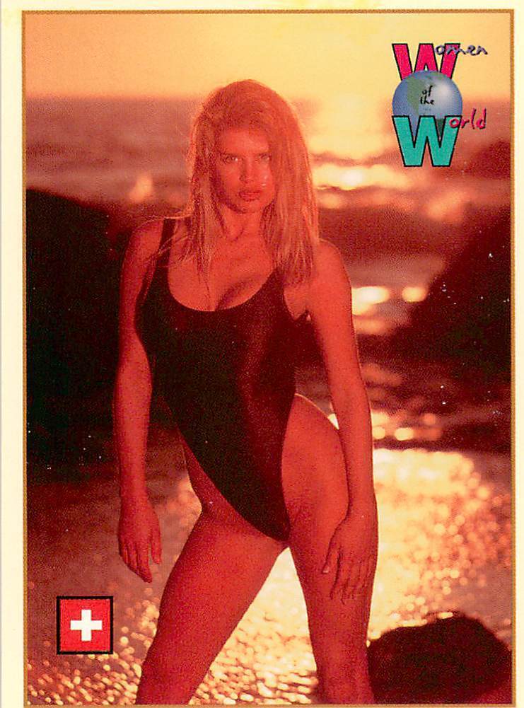 PAGE LANGTON 1994 Women Of The World Trading Card #58 SWITZERLAND