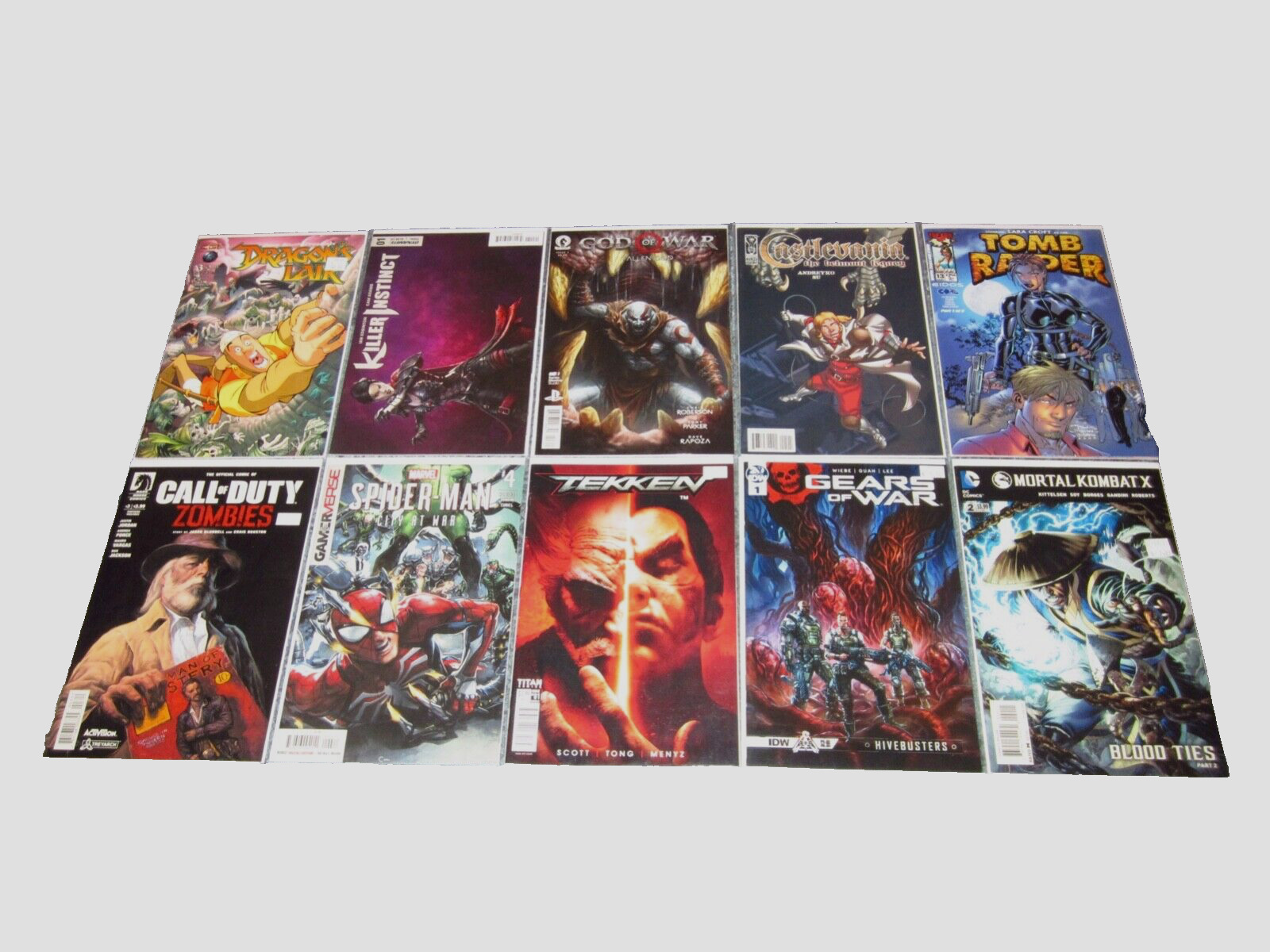 EPIC LOT OF 40 VIDEO GAME INSPIRED COMICS CALL OF DUTY ZOMBIES FORTNITE ETC VF+