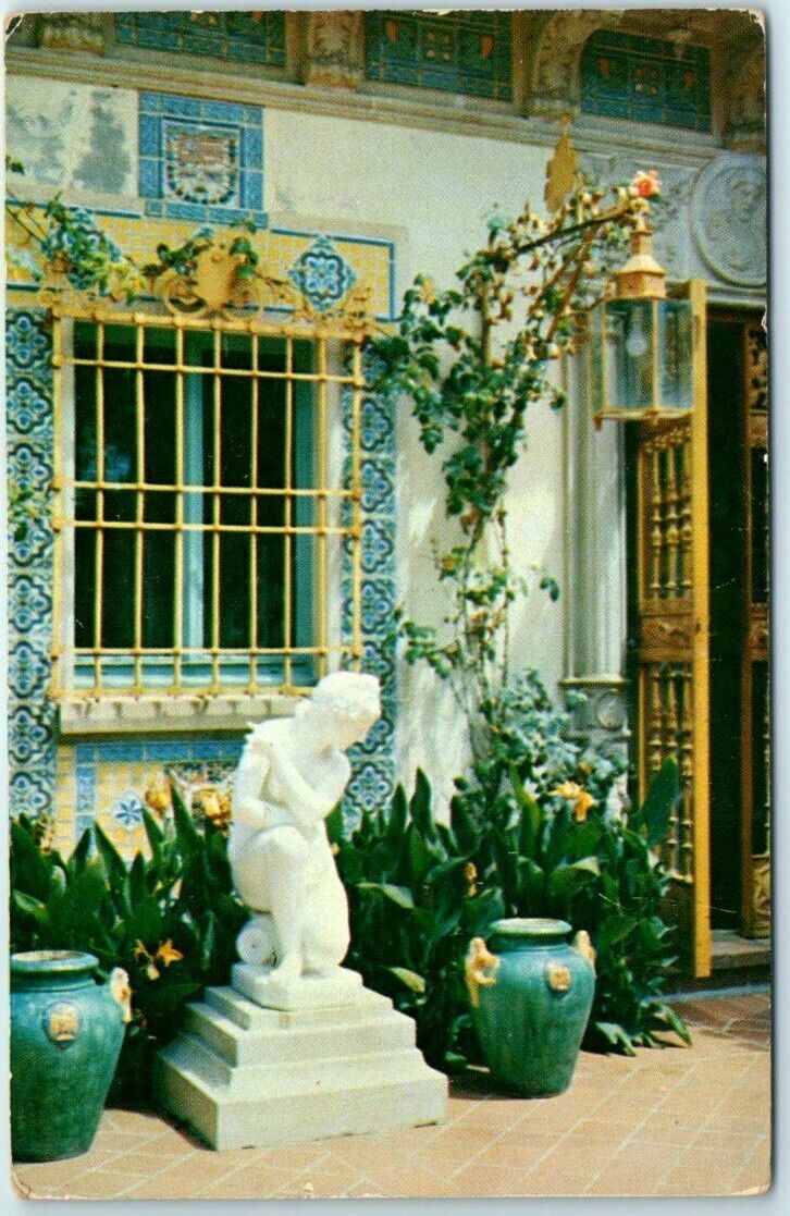 Spanish tile and wrought iron - William Randolph Hearst Estate - San Simeon, CA