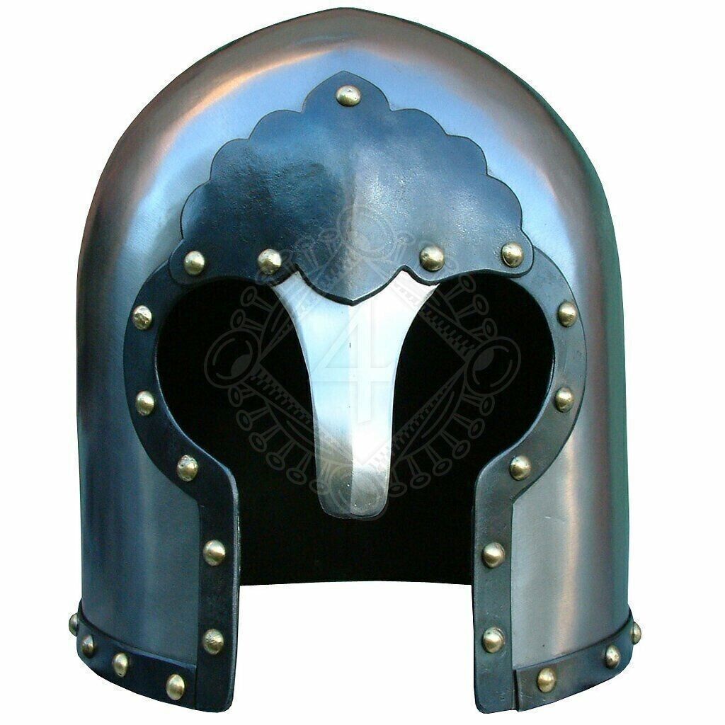 18 gauge Steel Medieval Special Helmet after Italian barbute Helmet Barbuta