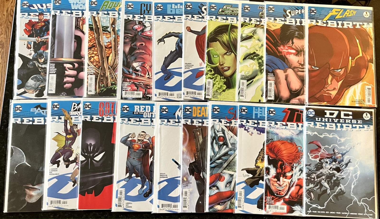 DC Rebirth job lot of 20 x one shots (DC 2016) 20 x FN+ to NM issues.