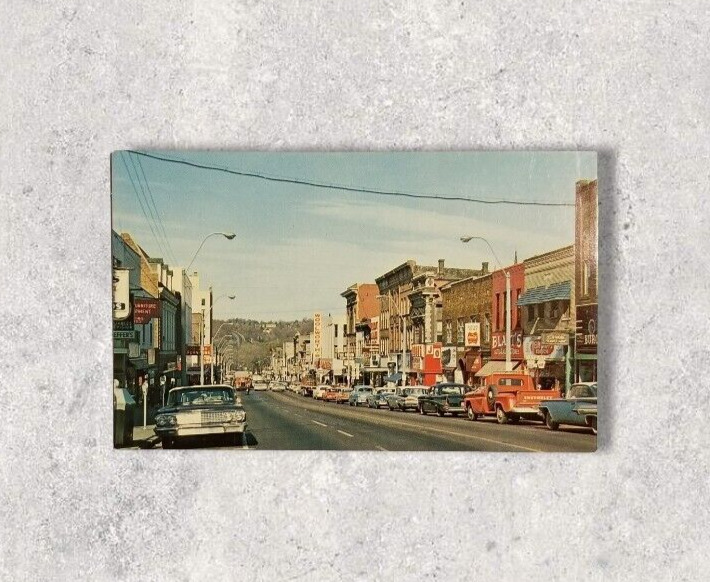 Main Street Butler Pennsylvania Postcard