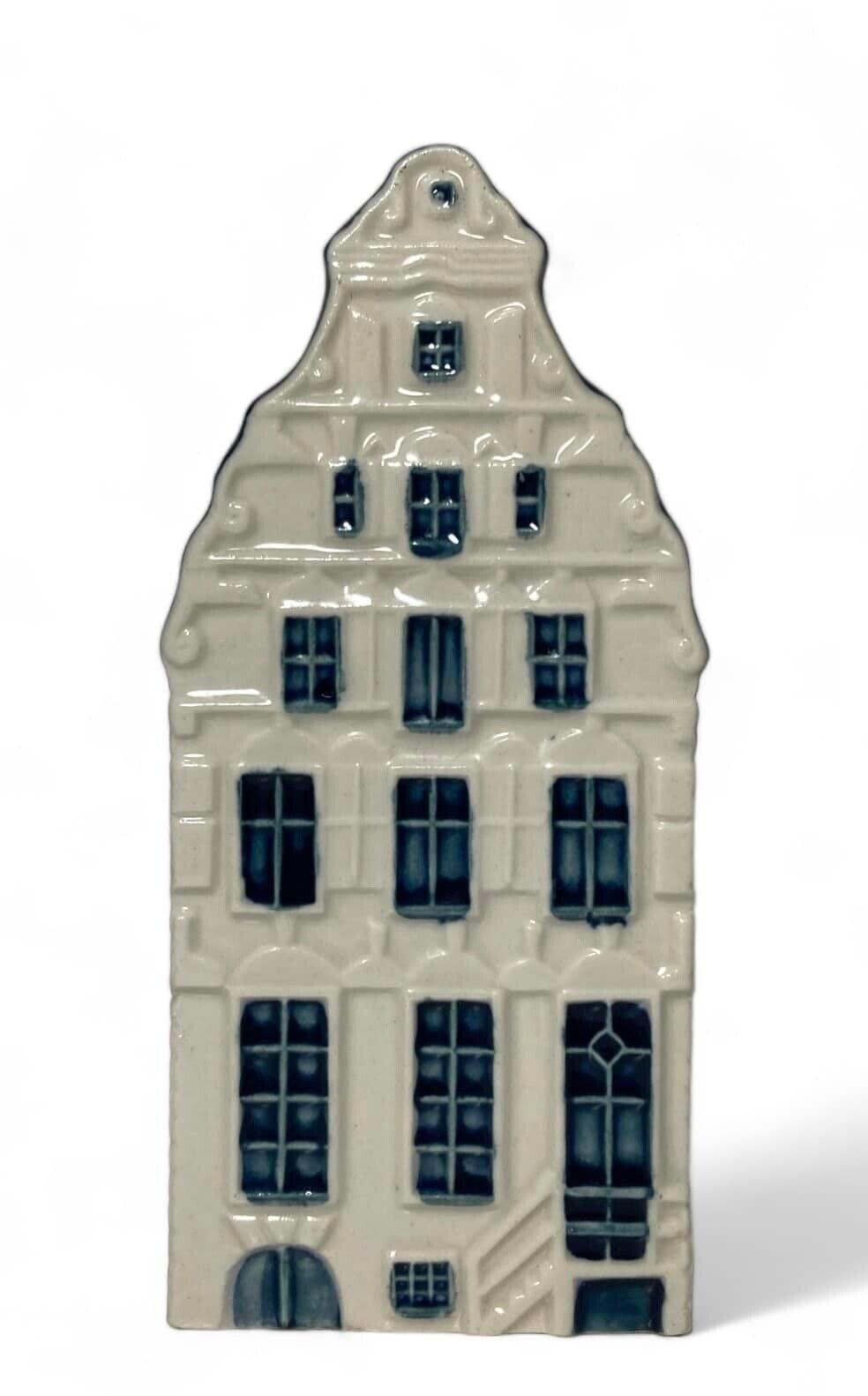 Vintage KLM Airlines Blue Delft House #53 Bols Royal Distilleries - Empty