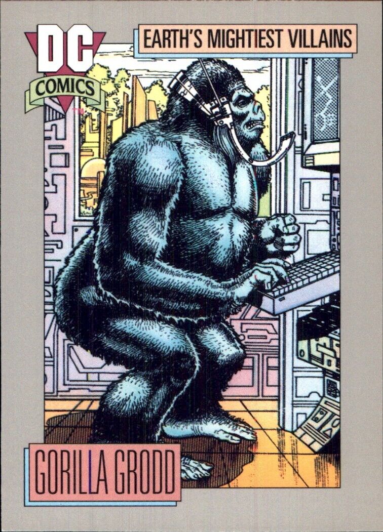 1992 Impel DC Comics Cosmic #96 GORILLA GROOD City