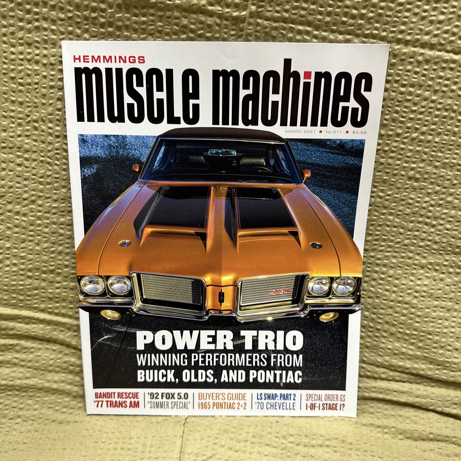 Hemmings Muscle Machines March 2021 very good condition Mopar GM Ford AMC