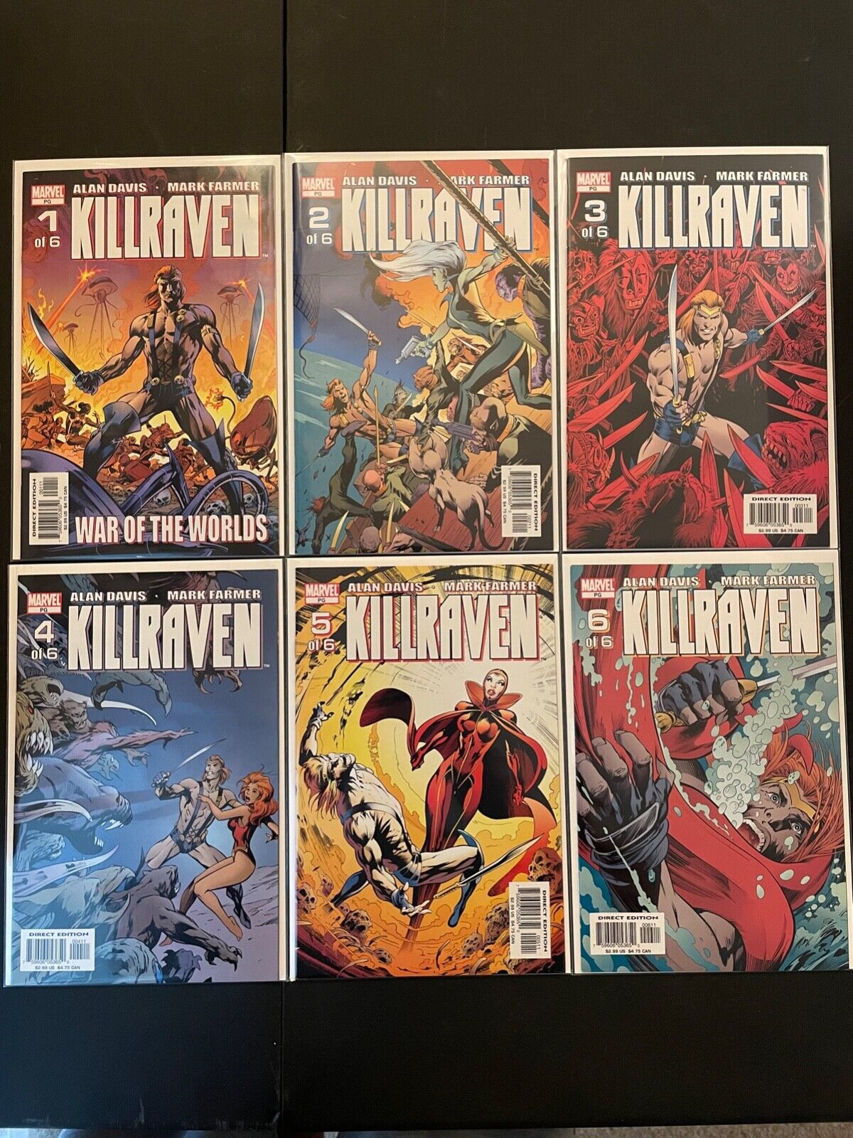 Killraven 1-6 High Grade 8.5 Marvel Lot Set Run D87-10