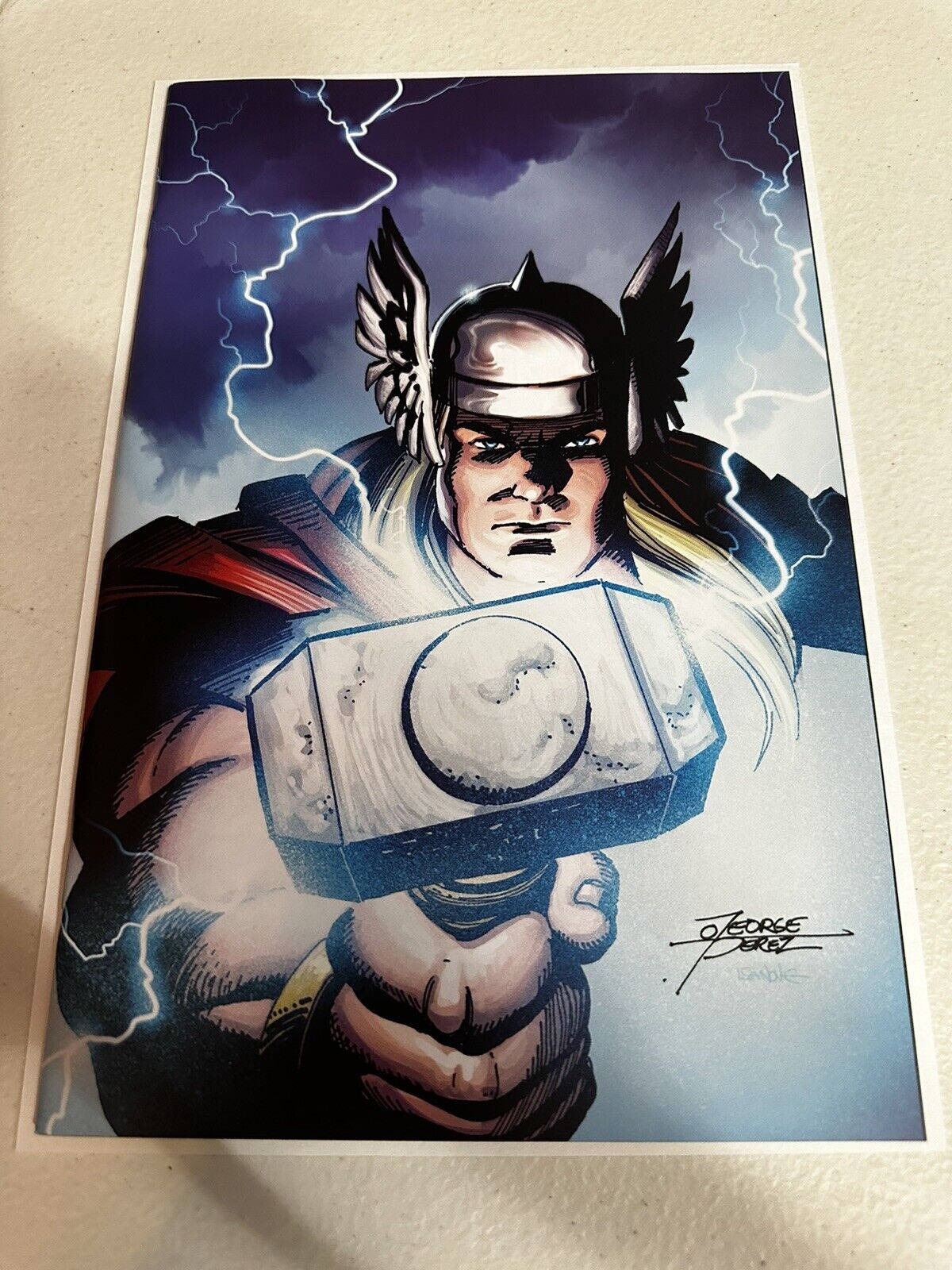 The Immortal Thor #1 1:100 George Perez Virgin Variant 2023 Marvel Comics