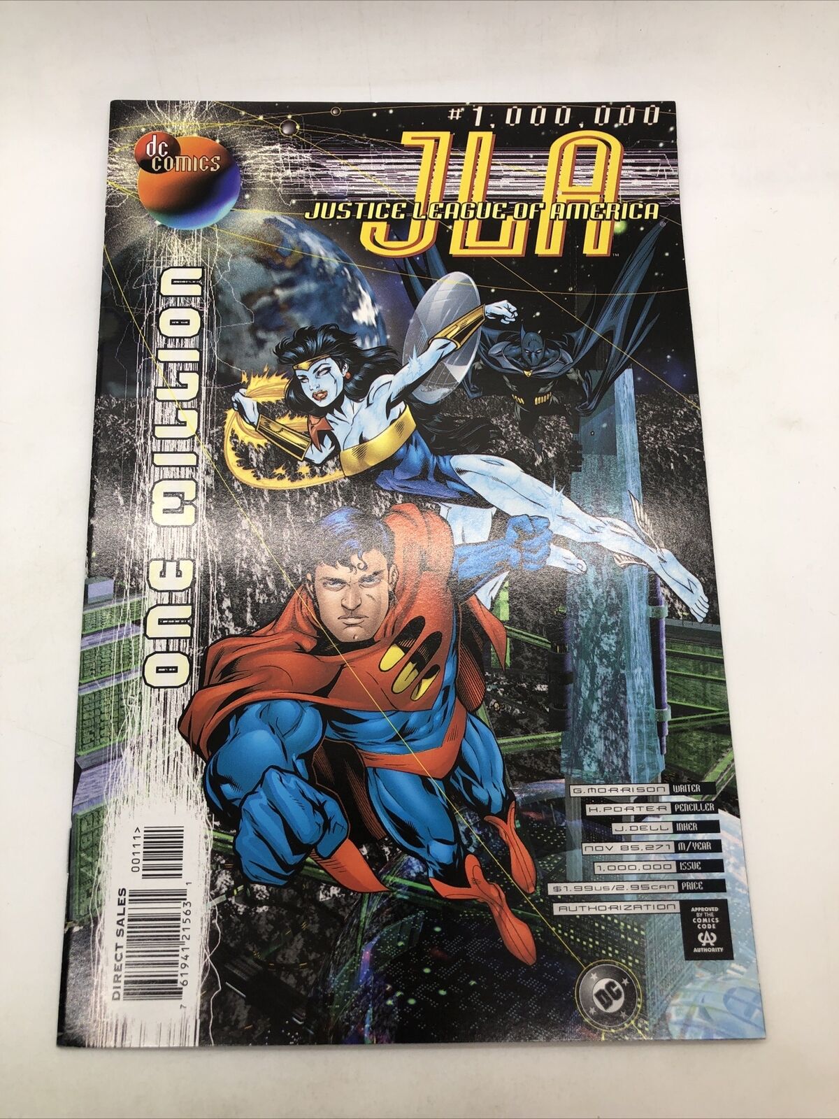 JLA #1,000,000. DC Comics 1998