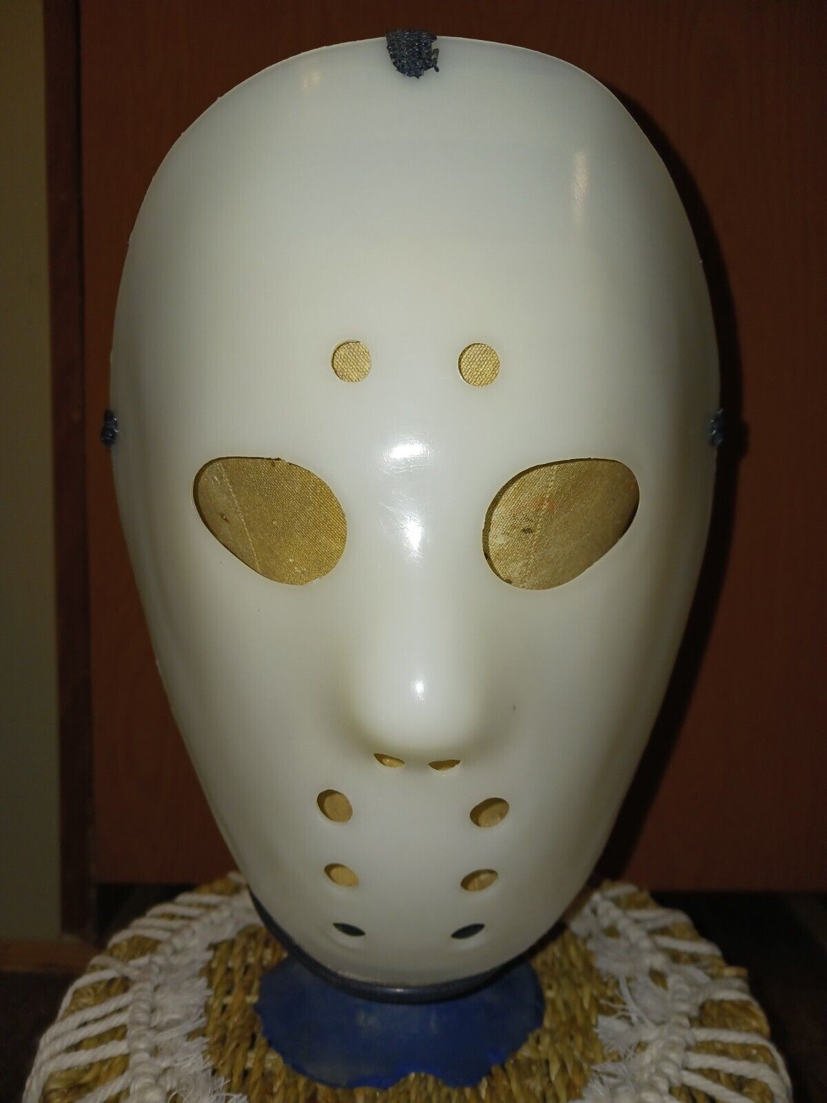 1987 Friday The 13th Rubies Costume Company Jason  Halloween Hockey Mask Vtg