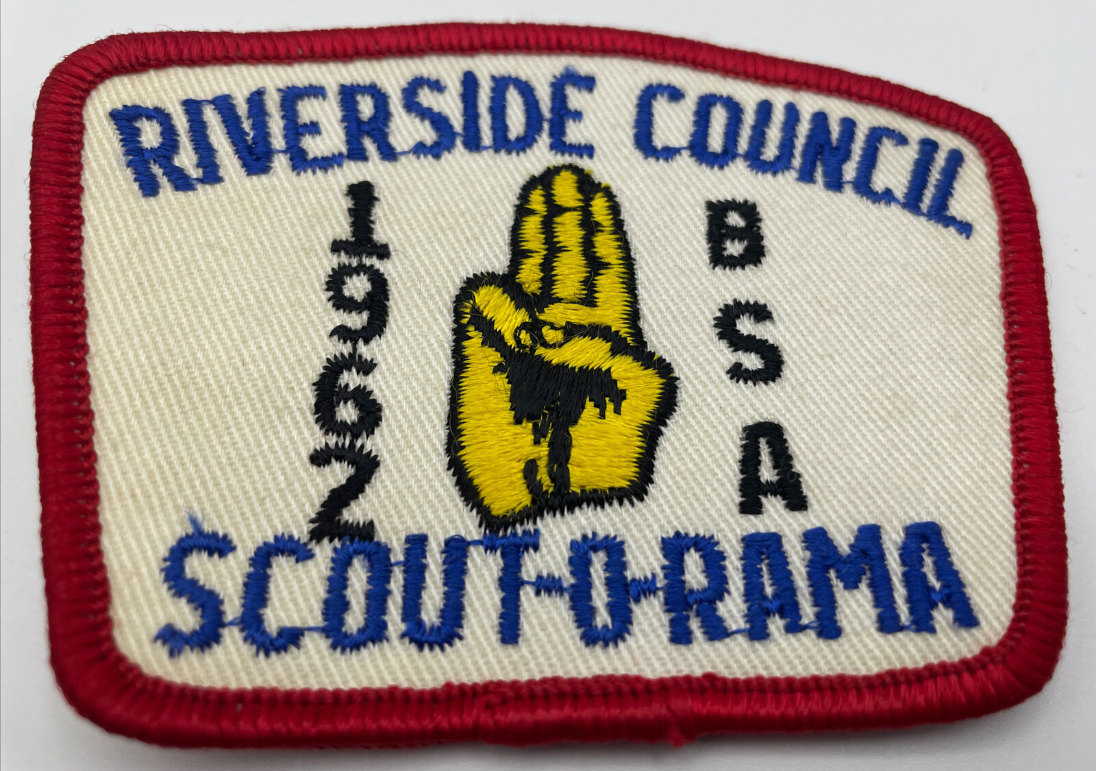 1962 Scout-O-Rama Patch BSA Riverside Council Boy Scouts Of America Vintage