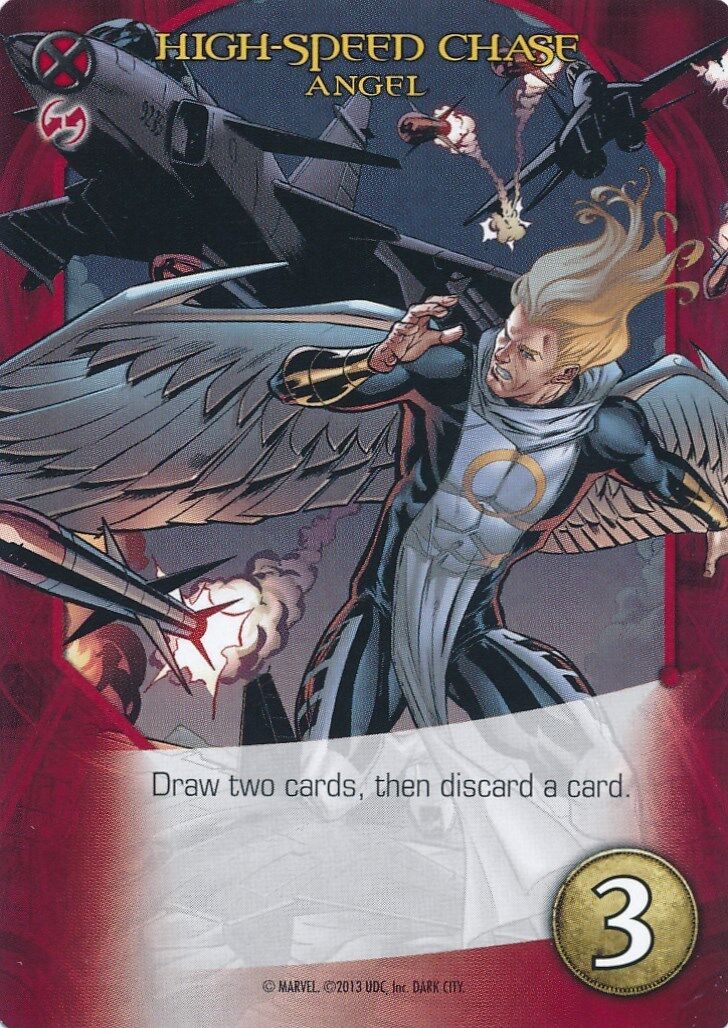 ANGEL 2014 Upper Deck Marvel Legendary HIGH-SPEED CHASE