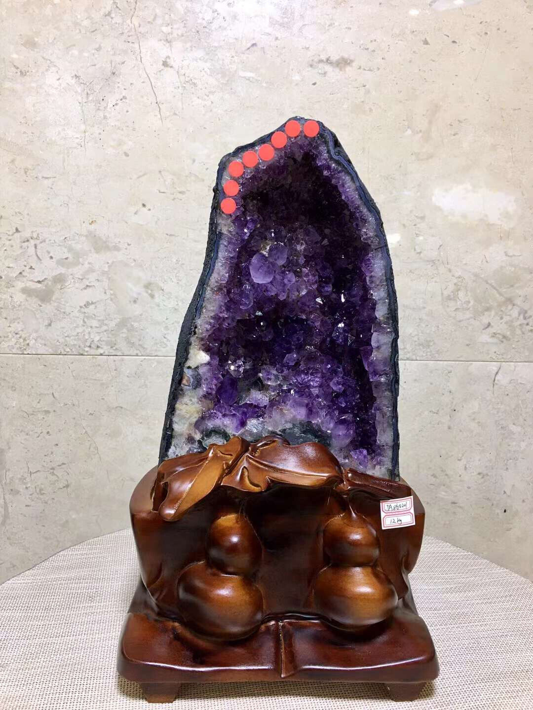 12kg Natural Amethyst Geode Mineral Specimen Crystal Quartz decoration