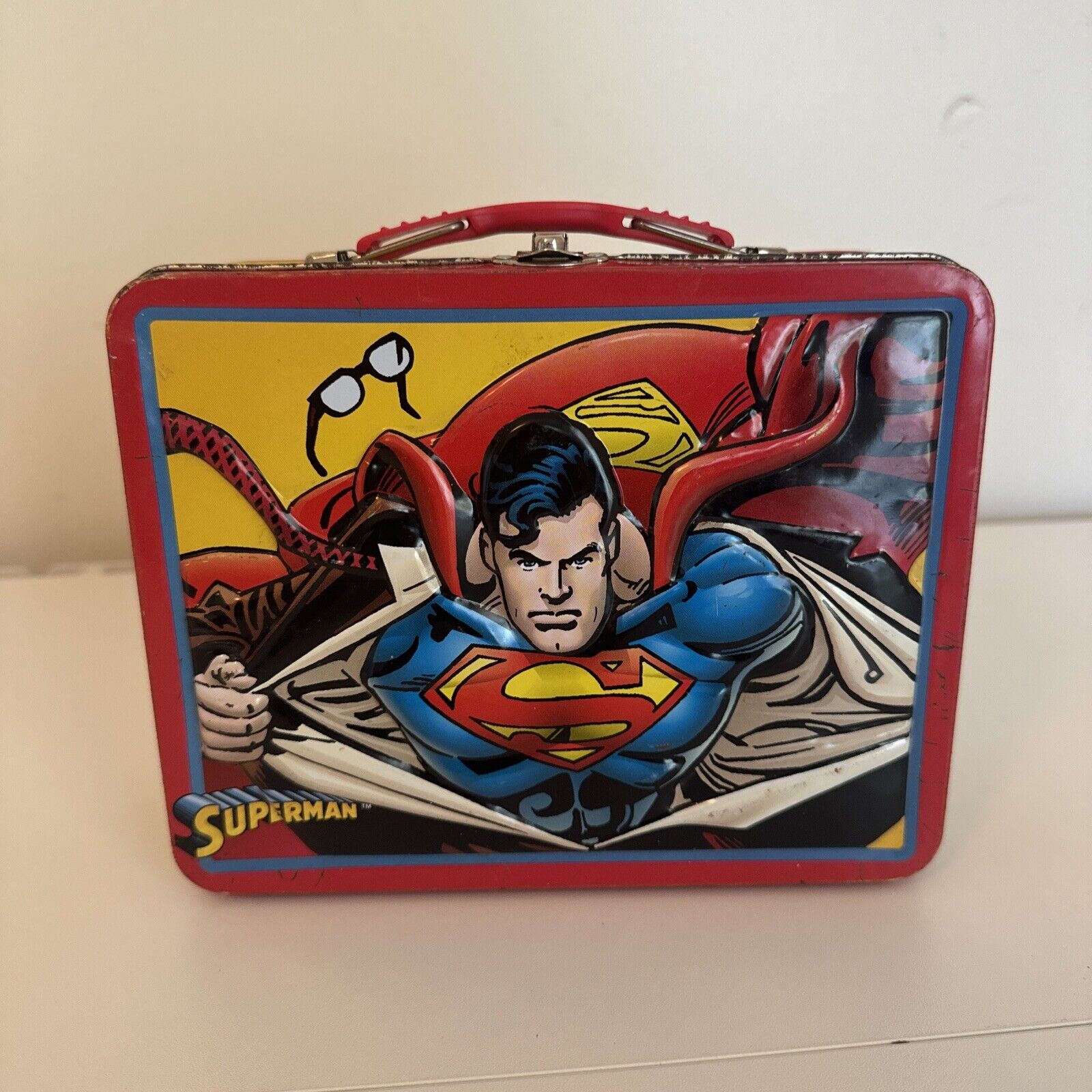 Vintage 2000 Superman Lunchbox - The Tin Box Company - DC Comics