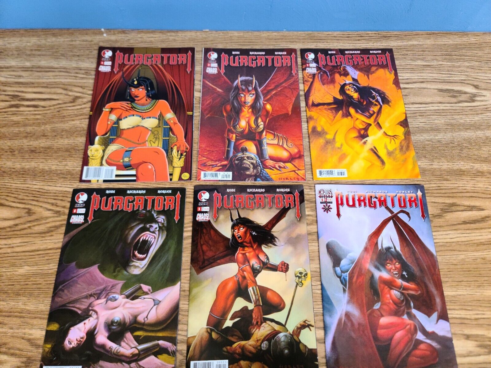 Purgatori #1-6 | Complete Set | Robert Rodi | Chaos DDP Comics 2005