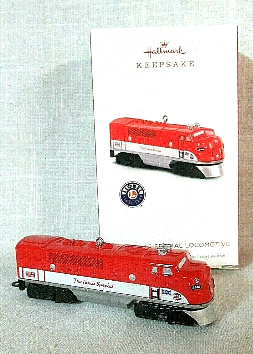 Hallmark 2018 Lionel Train Series Ornament #23 ~ 2245P Texas Special Locomotive